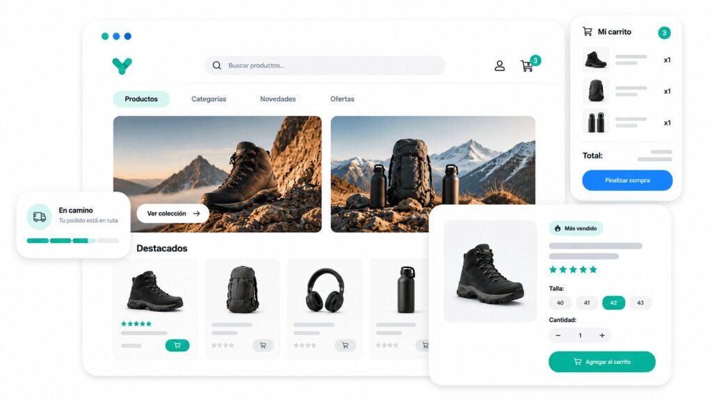 Entwicklung von Onlineshops und E-Commerce