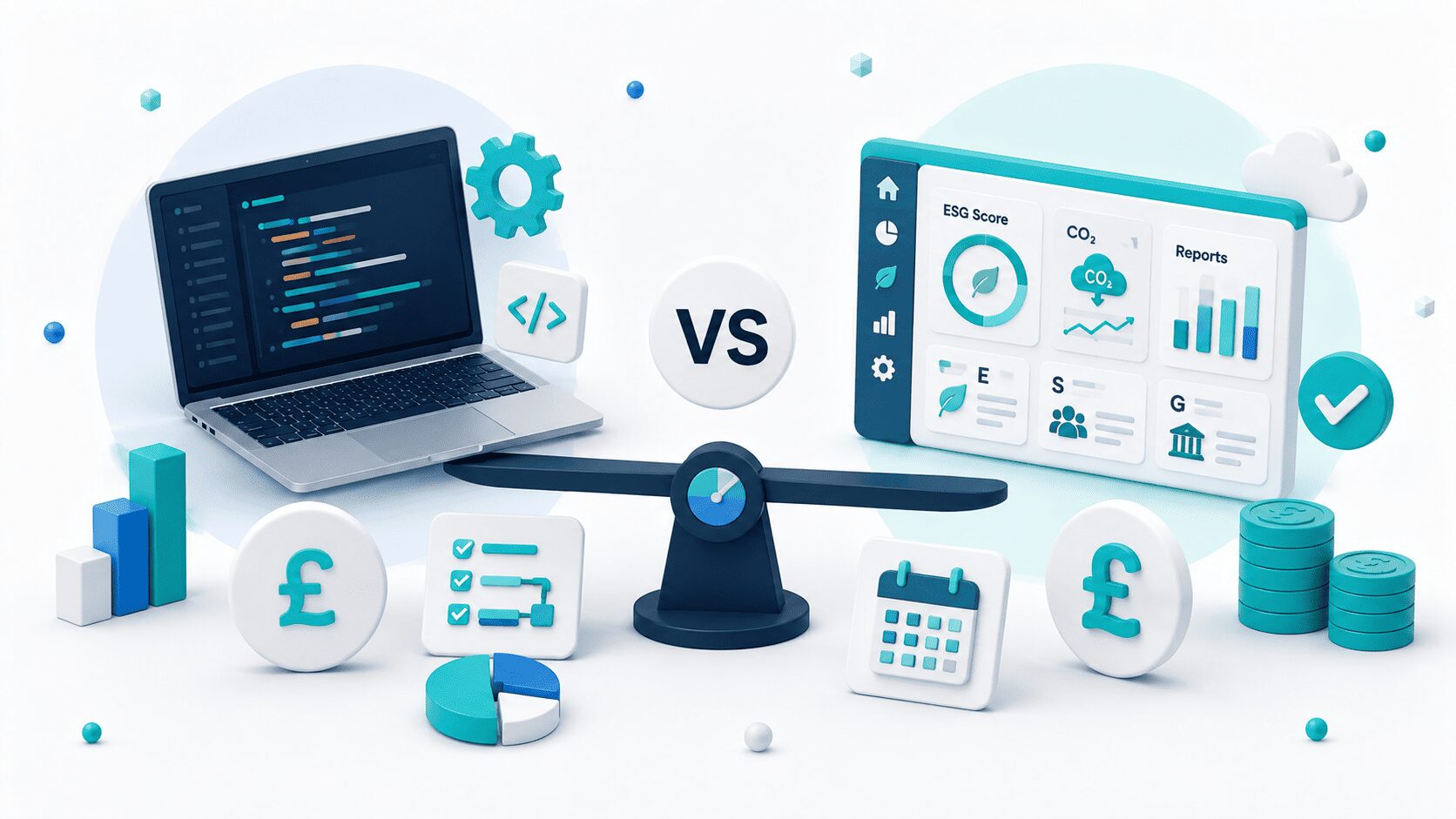 Custom Software vs Off-the-Shelf ESG Platform: A Cost Comparison for UK SMEs