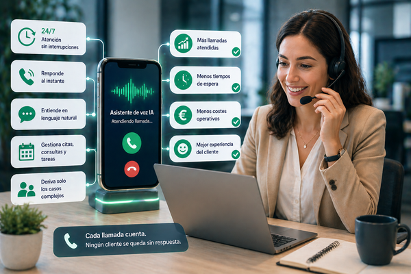 Agentes de IA para coger llamadas