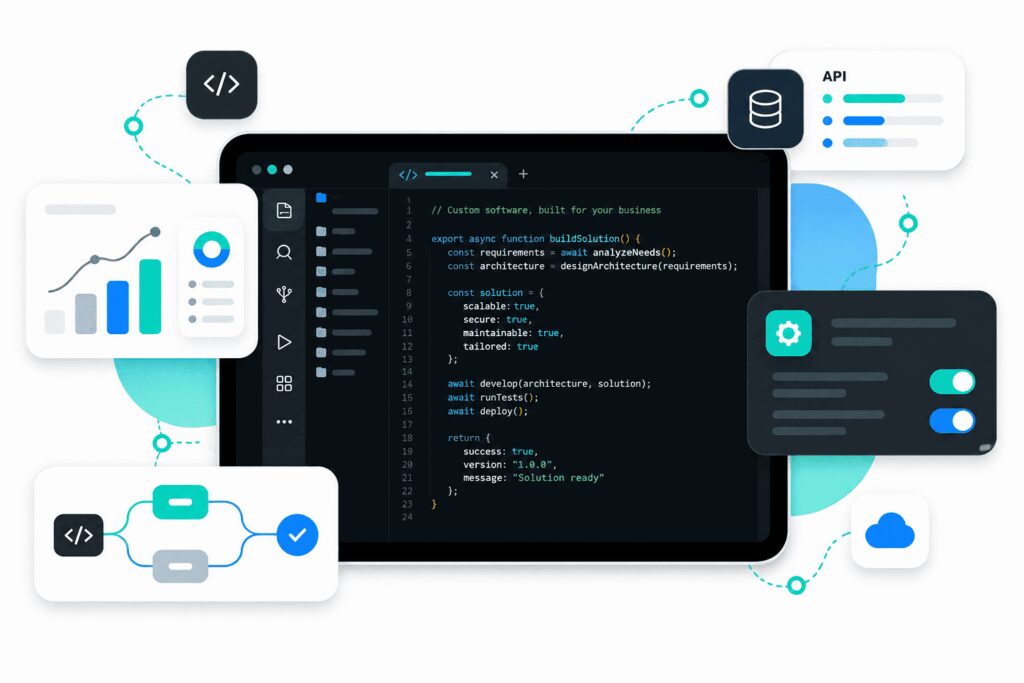 Desarrollo de software a medida para empresas