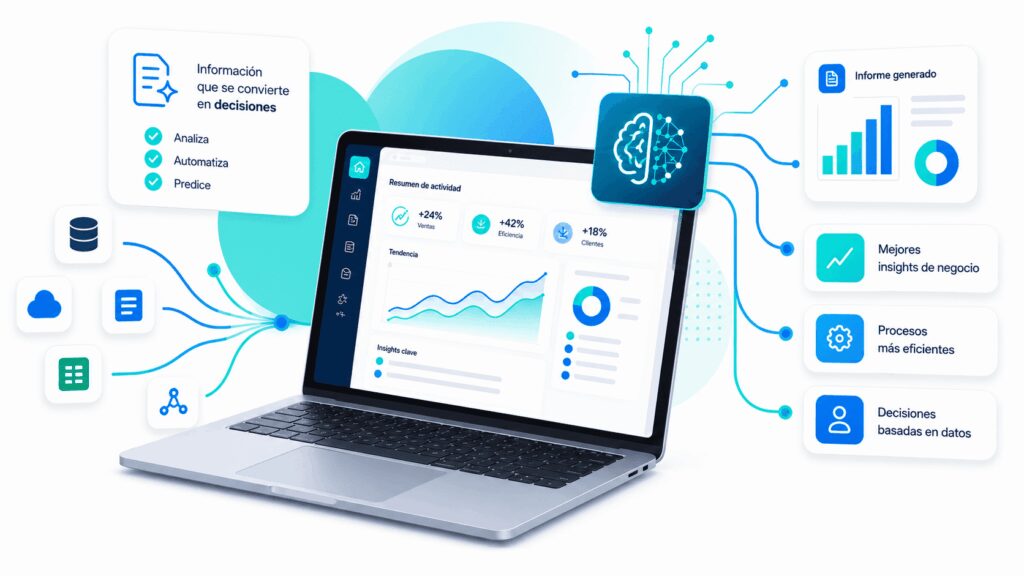 Inteligencia artificial aplicada a procesos empresariales