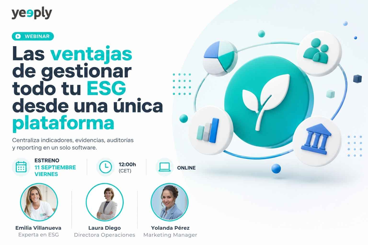 [WEBINAR] Kit ESG: todos los datos de sostenibilidad de tu empresa en una sola plataforma