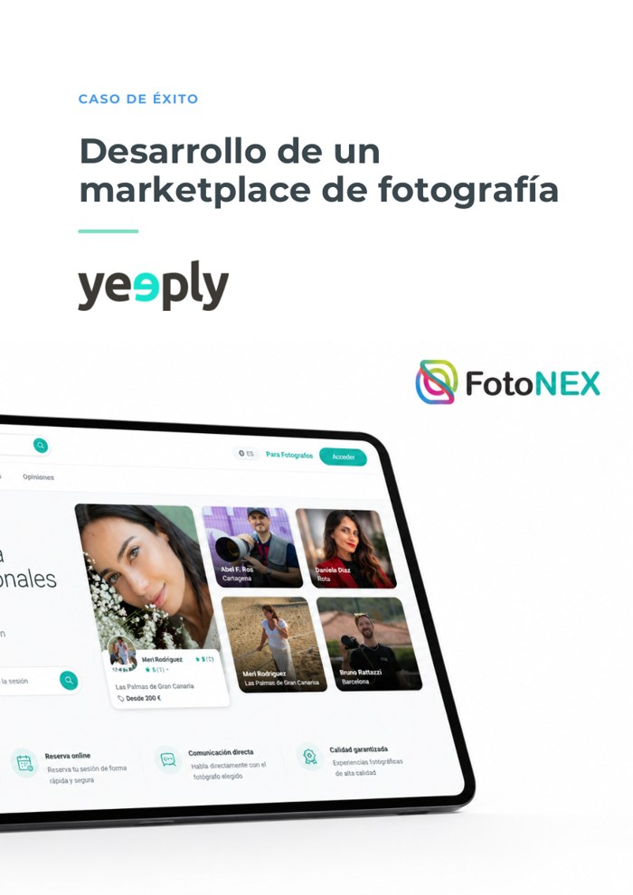 Caso de éxito FotoNEX — Yeeply